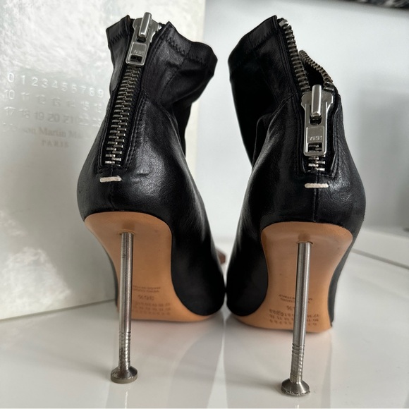 MAISON MARTIN MARGIELA Vintage Ankle Nail Boots Fall Runway 2008  Size 36.5/6.5 - Picture 7 of 16